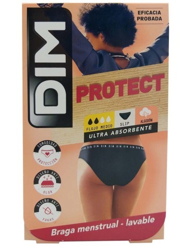 Dim Protect Braga Menstrual Flujo Medio Talla S 1Ud