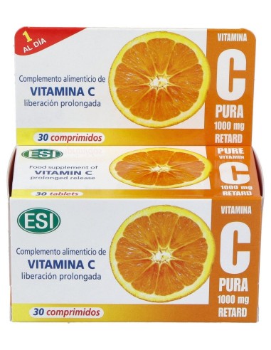 Vitamina C Pura 1000Mg. Retard 30Comp.