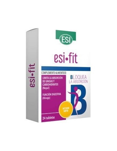 Esi Fit Bloquea Absorción Acción Urto 24 Tabletas