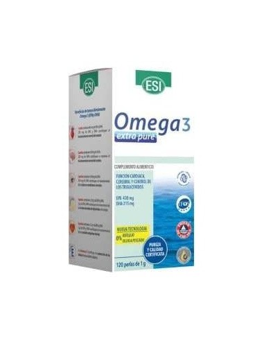 Esi Omega 3 Extra Pure 120 Perlas