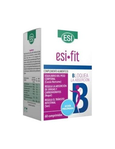 Esi Fit Bloquea La Absorción Equilibrio Peso 60Comp