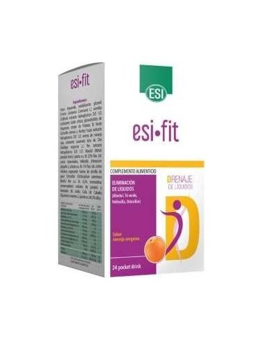 Esi Fit Drenaje De Liquidos Naranja Nanguina 24 Sobres