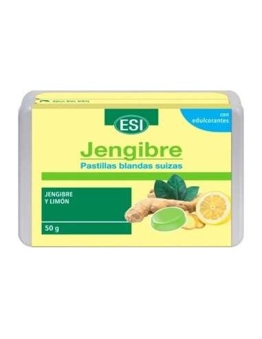 Esi Pastillas Blandas Suizas De Jengibre Y Limon 50G