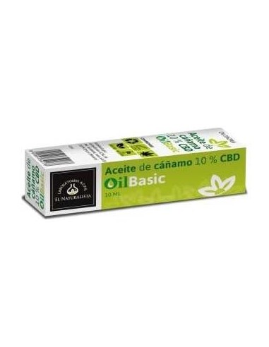 Aceite De Cañamo 10% Cbd 10Ml. Vegan