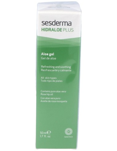 Sesderma Hidraaloe Plus Gel Aloe Vera 60Ml