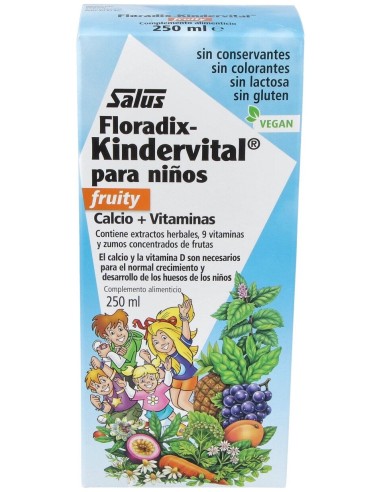 Floradix Kindervital Jarabe 250 Ml Salus