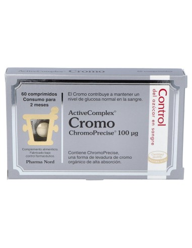 Activecomplex Cromo 100Mcg.60Comp.