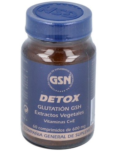 Gsn Detox Glutation 60Comp