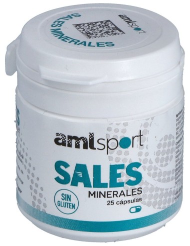 Amlsports Sales Minerales 25 Cápsulas