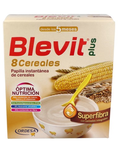 Blevit Plus Gama Superfibra 8 Cereales 600Gr.
