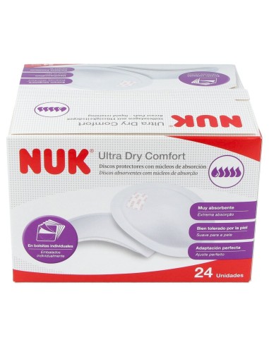 Nuk Ultra Dry Discos Protectores 24Uds