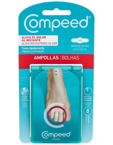 Compeed® Ampollas Dedos Del Pie 8Uds