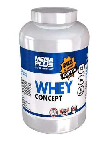 Mega Plus Whey Concept Fresa 1,814Kg