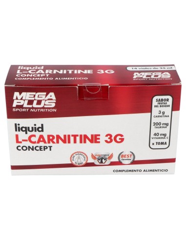 Mega Plus L-Carnitine Concept 14Uds