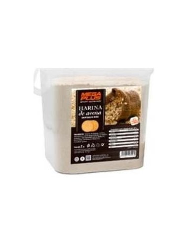 Mega Plus Harina De Avena Galleta Maria Bio 2Kg