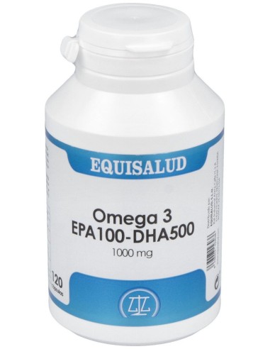 Equisalud Omega 3 Dha Alto Contenido Epa100-Dha500 100Mg 120 Cá