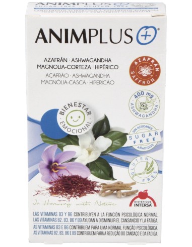 Dietéticos Intersa Animplus Con Azafran Y Magnolia 42Cáps