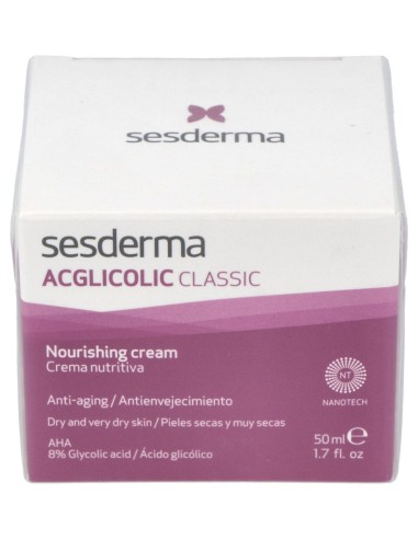 Sesderma Acglicolic Classic Crema Nutritiva 50Ml