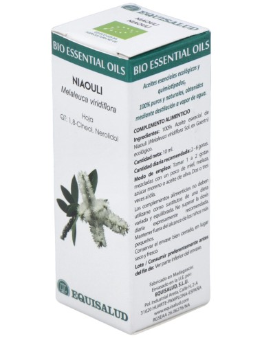 Bio Essential Oils Niaouli Aceite Esencial 10Ml.