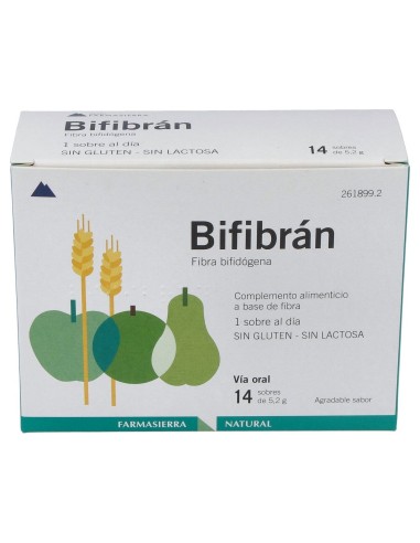 Bifibran Rico Fibra Bifidogena 14 Sobres