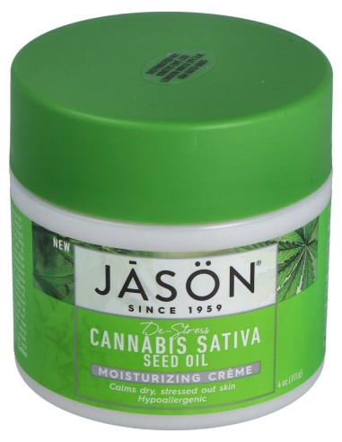 Jason Crema Facial Hidratante Cannabis Sativa  113G