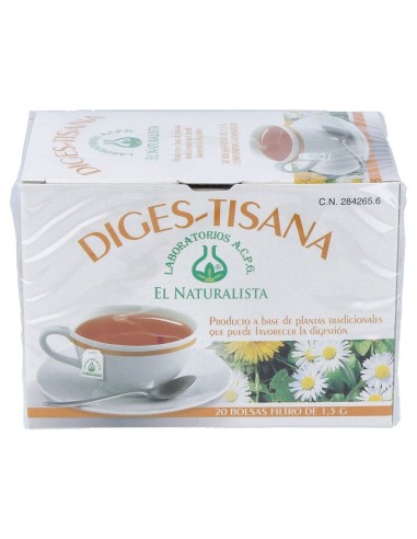 El Naturalista Diges Tisana 20 Filtros