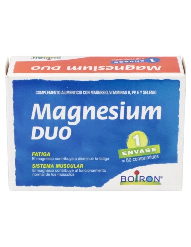 Boiron Magnesium Duo 80 Comprimidos