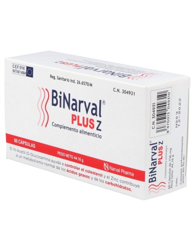 Binarval Plus 760 Mg 60 Capsulas