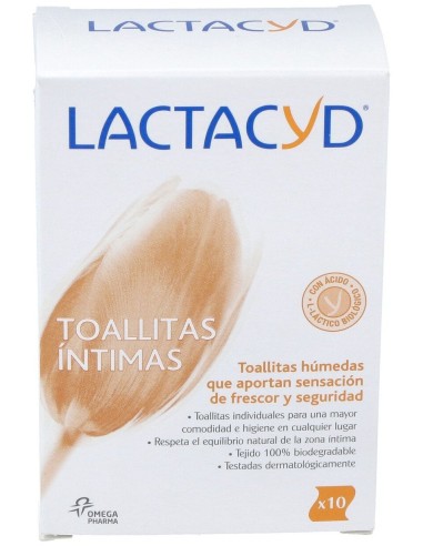 Lactacyd Intimo Toallita Individual 10Ud.