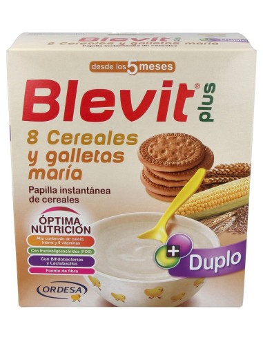 Blevit® Plus 8 Cereales Y Galleta María 600G