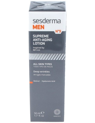 Sesderma Men Locion Facial Antienvejecimiento 50Ml