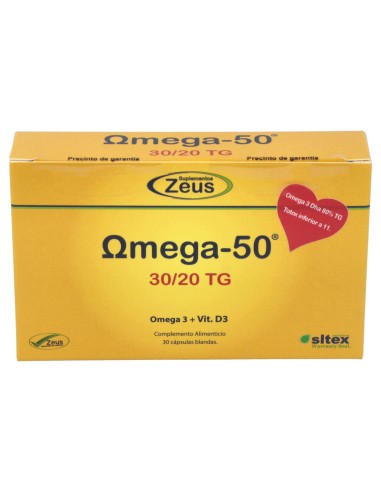 Zeus Omega-50 30/20 Tg 30 Cápsulas