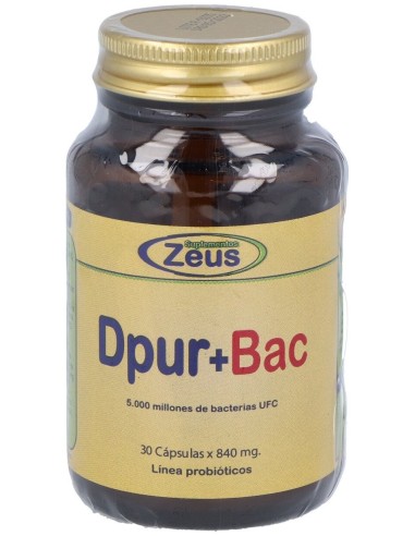 Zeus Dpur+Bac 30 Cápsulas