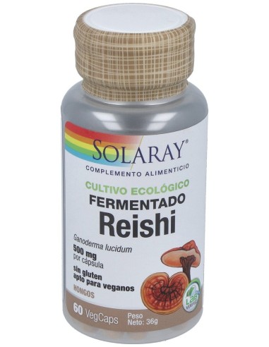 Solaray Reishi Fermentado 60Caps