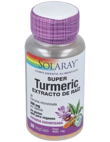 Solaray Super Turmeric 30Caps