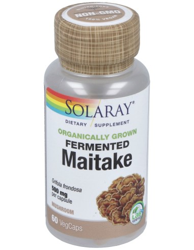 Solaray Maitake Fermentado 60Caps