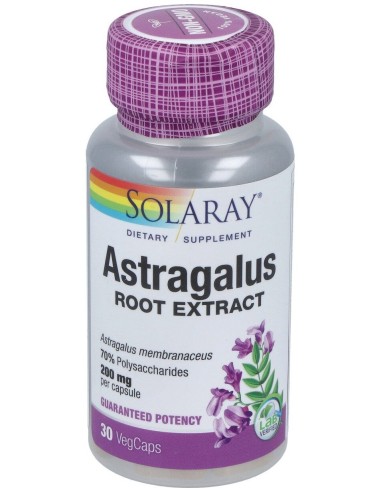 Astragalus Root Extract 200Mg. 30Cap.Veg