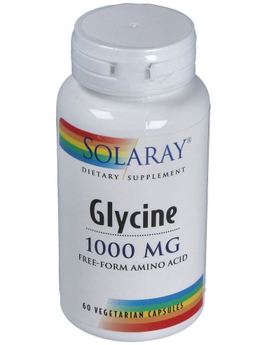 Solaray Glycine 1000Mg 60Caps