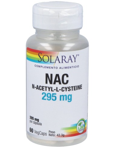 Solaray Nac 295Mg 60Caps