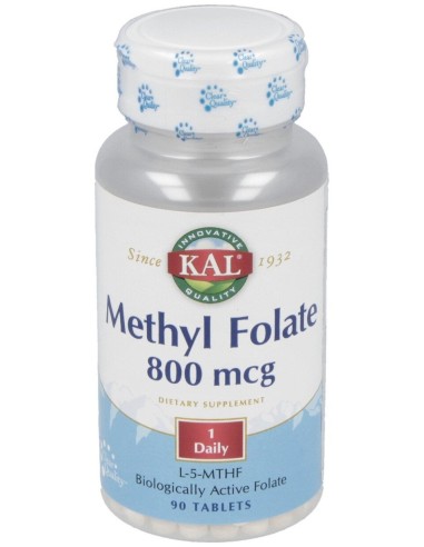 Metil Folate 800Mcg. 90Comp.