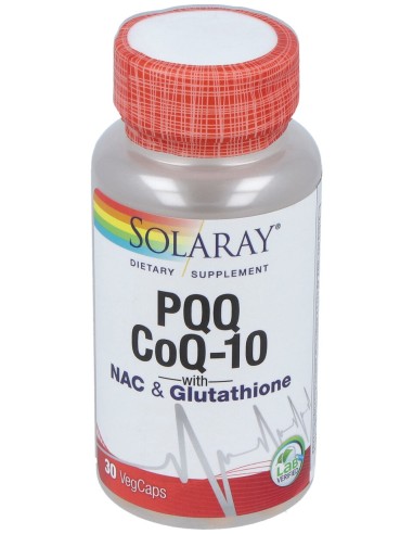 Solaray Pqq Coq10 30Caps
