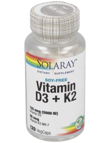 Big Vitamin D3 & K2 (Mk7) 120Cap.