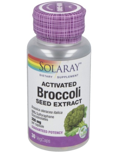 Activated Broccoli Seed Extract 350Mg. 30Cap.