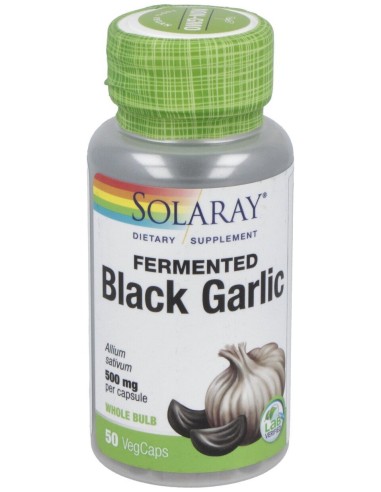 Solaray Black Garlic Alho Preto 500Mg 50Caps