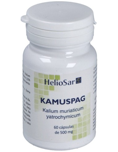 Heliosar Kamuspag Kalium Muriaticum 60Caps