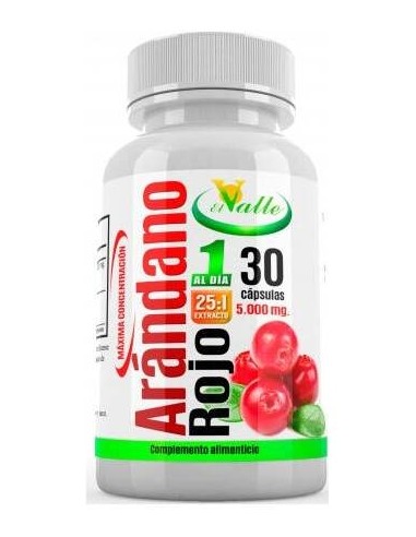 El Valle Arandano Rojo 30Caps