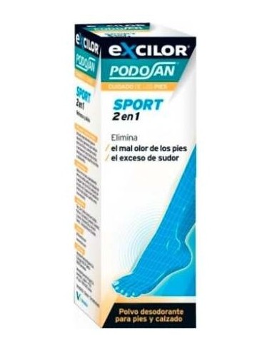 Excilor Podosan Sport 2 En 1 Polvo Pies 50G