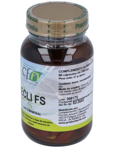 Ecli Fs - Cfn - 60 Cápsulas (Antiguo E Coli Fs)