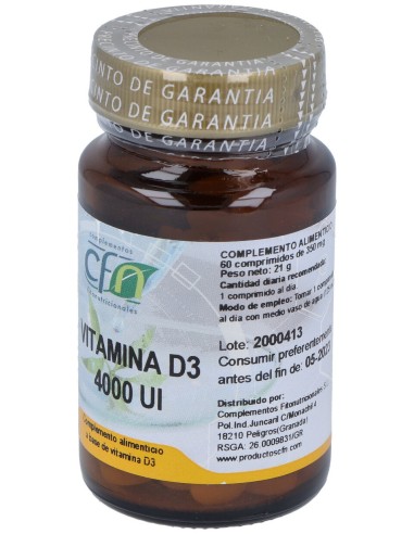 Cfn Vitamina D 4000Ui 60Comp