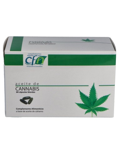 Aceite De Cannabis 1000Mg. 60Cap.Blandas